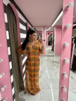 Sunset Zigzag Dress