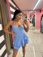 Flirty Sky Dress