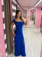 Noire Étoile Maxi Dress - Image 7