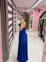 Noire Étoile Maxi Dress - Image 8