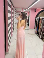 Noire Étoile Maxi Dress - Image 10