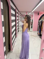 Noire Étoile Maxi Dress - Image 14