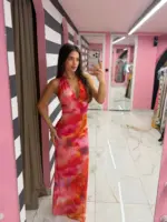 Sunset Mirage maxi dress