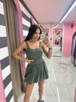 Mocha Muse mini Dress