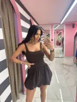 Mocha Muse mini Dress - Image 3