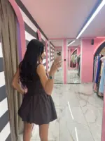 Mocha Muse mini Dress - Image 4