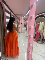 Sunset Glow Maxi Dress - Image 2