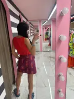Safari wrap mini skirt - Image 6