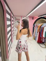 Boho sienna skirt - Image 8
