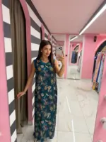 Ocean bloom maxi dress - Image 3