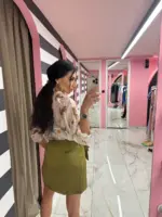 Olive grace wrap skirt - Image 6