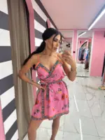Santorini Sunset Dress - Image 3