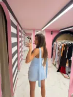 Noir muse mini dress - Image 2