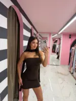 Noir muse mini dress - Image 3
