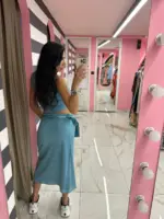 Azure Cotton skirt - Image 2