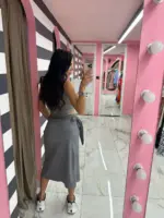 Azure Cotton skirt - Image 6