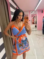 Tiger bloom dress