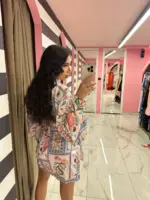 Santorini Bloom Dress - Image 2