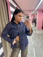 Midnight Bloom Shirt - Image 7