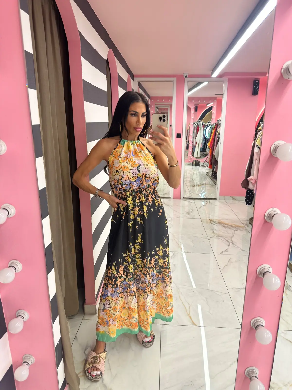 img_6a7ca2dabb14c8.70988077 Positano Garden Maxi Dress 🌸✨ - Image 1