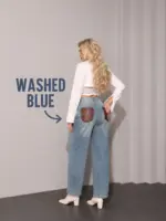 Rodeo Leather Pocket Jeans
