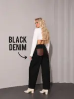 Rodeo Leather Pocket Jeans - Image 4
