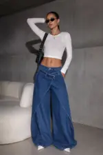 Urban Layer Wide Leg Jeans - Image 3