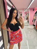 Tiger Love Wrap Skirt