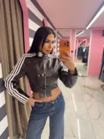 Rebel Stripe Croco Jacket - Image 3