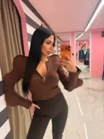 Sculpt Knit Top - Image 3