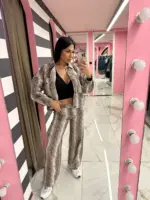 Snake Print Statement Set