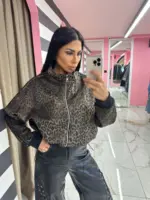 Leopard Sport Bomber - Image 3