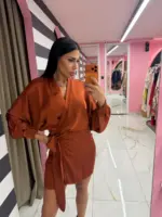 Elegant Wrap Dress