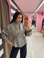 Croco Effect Jacket - Image 5