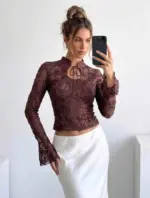 Floral Lace Top - Image 2