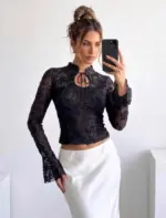 Floral Lace Top - Image 3