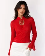 Floral Lace Top - Image 4