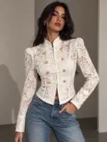 Royal Lace Blouse - Image 2