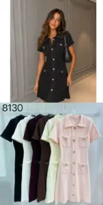 Elegant Knit Dress - Image 2