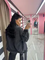 Denim Butterfly Jacket - Image 4