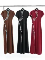Oriental Detail Maxi Dress - Image 3