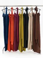 Satin Scarf Maxi Dress - Image 4