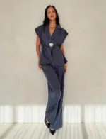Pinstripe Tailored Set - Image 2