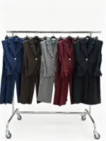 Pinstripe Tailored Set - Image 6