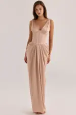 Satin Muse Maxi Dress - Image 2