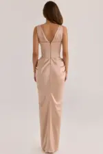 Satin Muse Maxi Dress - Image 3