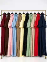 Satin Halter Maxi Dress - Image 4