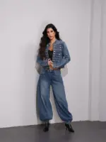 Balloon Denim Pants