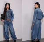 Balloon Denim Pants - Image 2