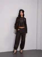 Balloon Denim Pants - Image 3